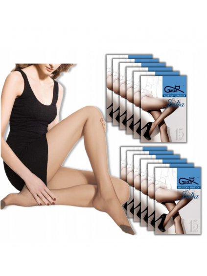 Pančuchy JULIA  stretch