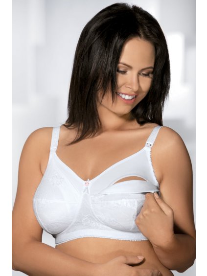 damska kojici podprsenka 1157 white