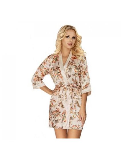 Saténový župan PARIS