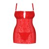 quen size obsessive blossmina chemise and thong ladies underwear (2)