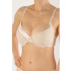 sutien burete subtire microfibra satin beige~9811