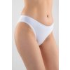 chiloti femei mona clasic din bumbac talie medie alb~9670