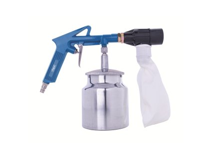 Scheppach Pneumatická pískovací pistole se sběrem abraziva -