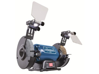 Scheppach SM 150 LB - dvoukotoučová bruska ( kotouč / kartáč )