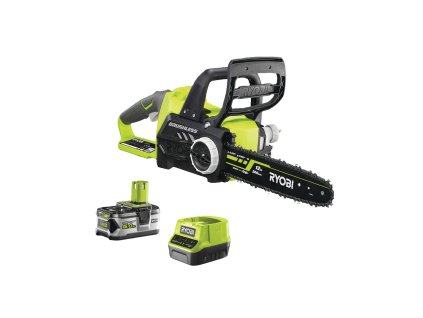Ryobi RCS18X3050F - aku 18V řetězová pila + baterie 5 Ah + nabíječka ONE+