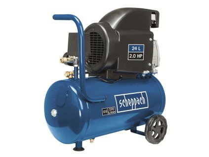 Scheppach HC 26 - olejový kompresor 8 bar se vzdušníkem 24 l