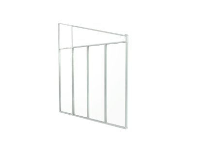 Palram - Canopia Boční stěna k pergolám Sierra / Capri (bílá) -