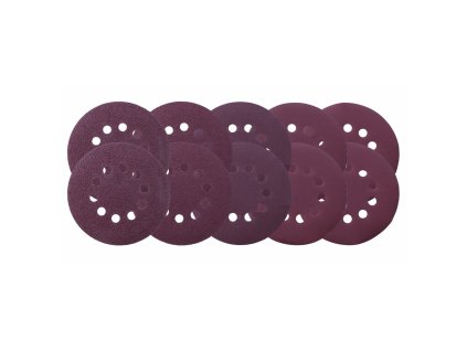 Scheppach Sada kulatých brusných papírů ( 10 ks ) - pro BFR 1200 / CGP 1200