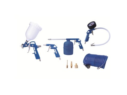 Scheppach 8-dílná sada příslušenství ke kompresoru -