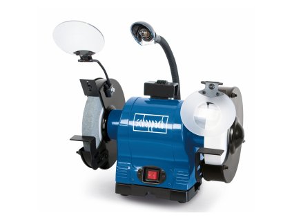 Scheppach BG 200 AL - dvoukotoučová bruska s bílým kamenem