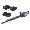 Scheppach BC-HT720-X-SET S2 - 2x20 V IXES aku plotostřih + 2x 2Ah baterie + duální nabíječka 2,4 A