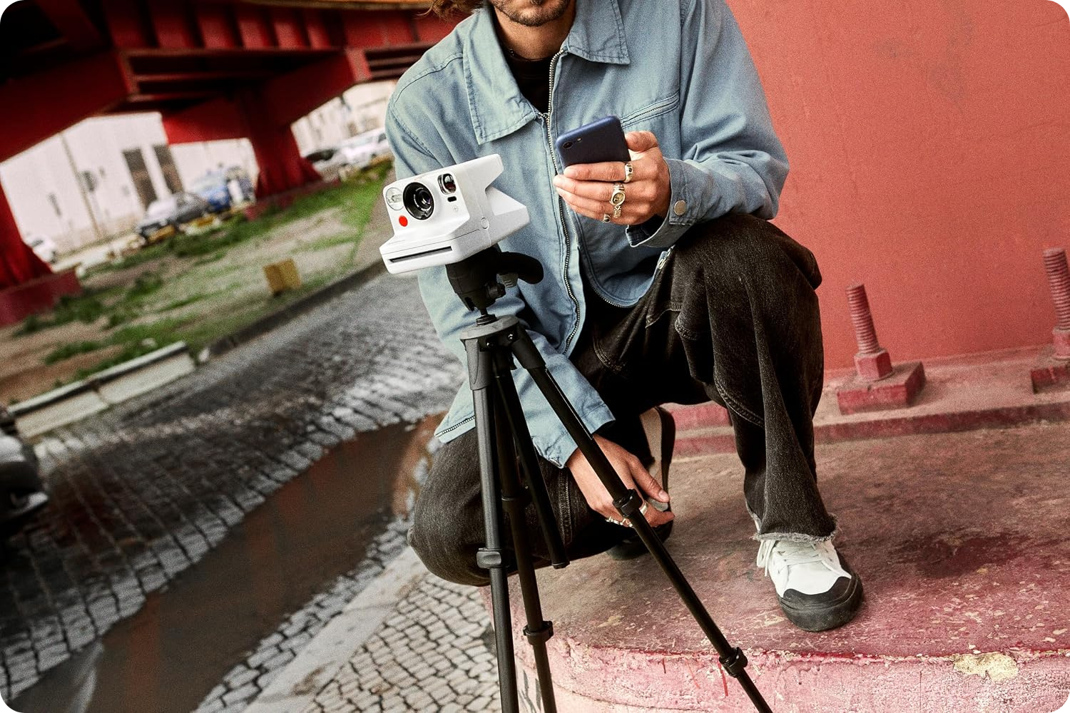 Kreativní ukázka fotografií pořízených fotoaparátem Polaroid Now+ Gen 3