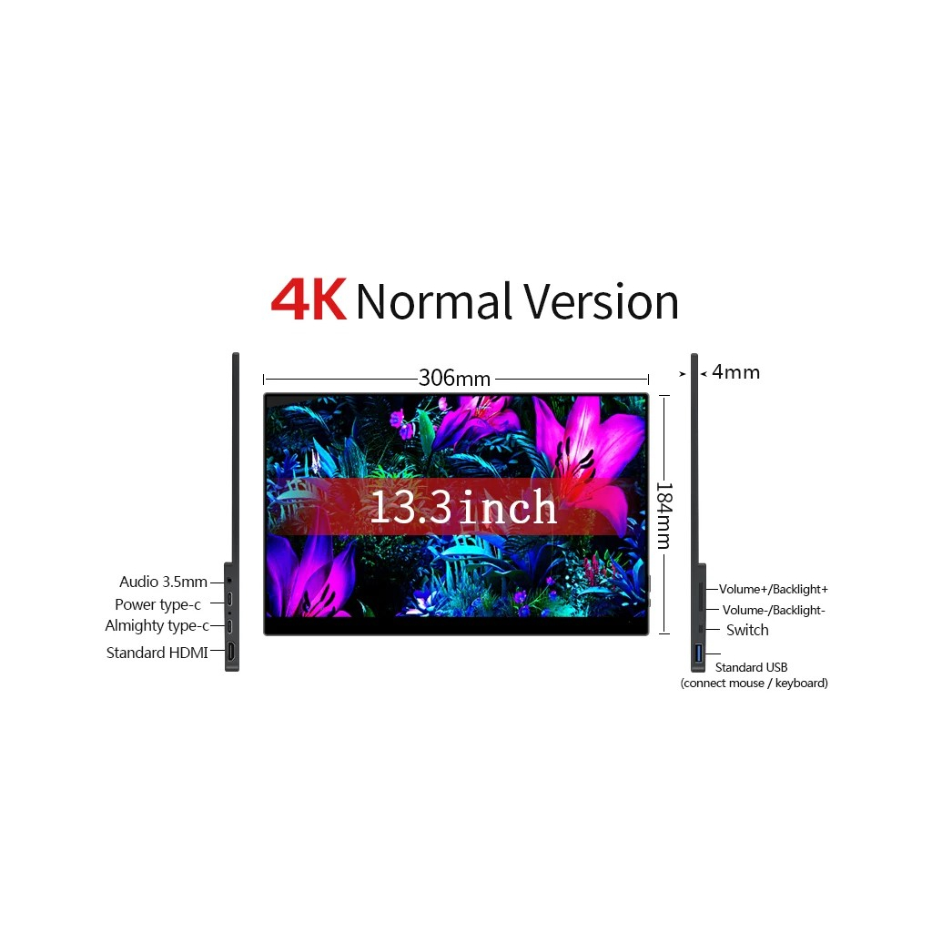 Prenosný monitor OLED 4K