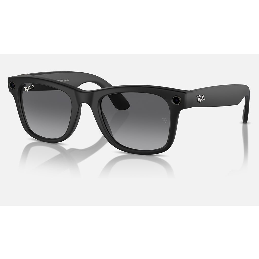 ROZBALENO - Ray-Ban - Meta Wayfarer 2. gen Matte Black/Graphite - Chytré brýle