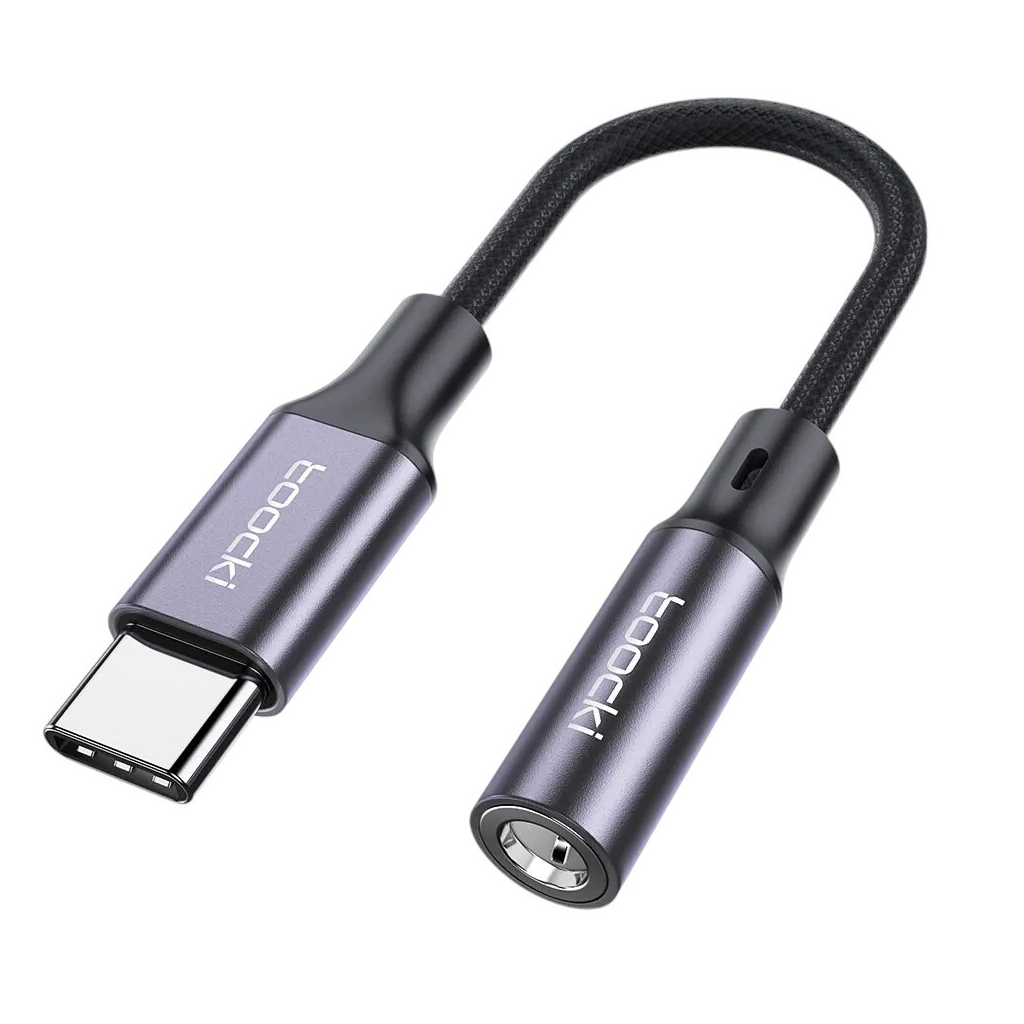 Toocki USB-C (M) to 3.5mm Jack (F) 0.1m