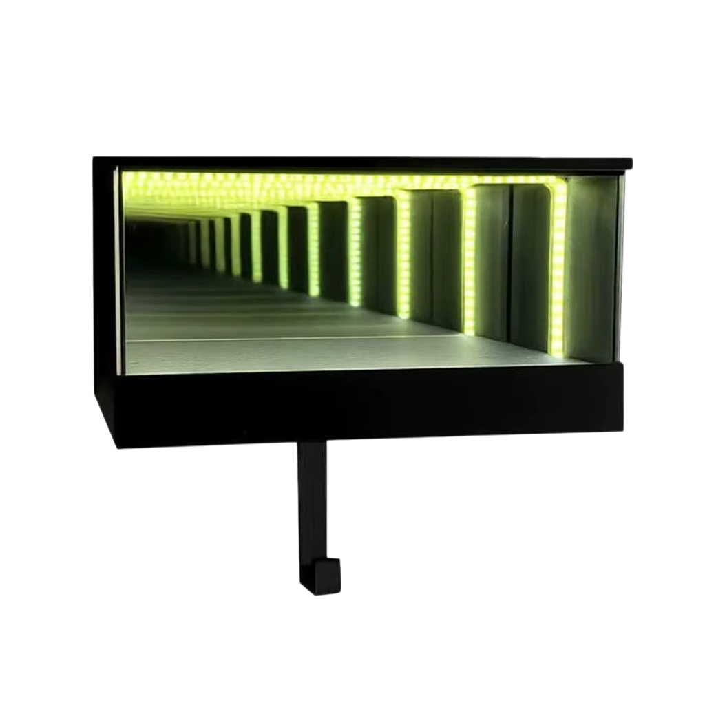 Dizajnový nástenný držiak na kľúče s LED podsvietením