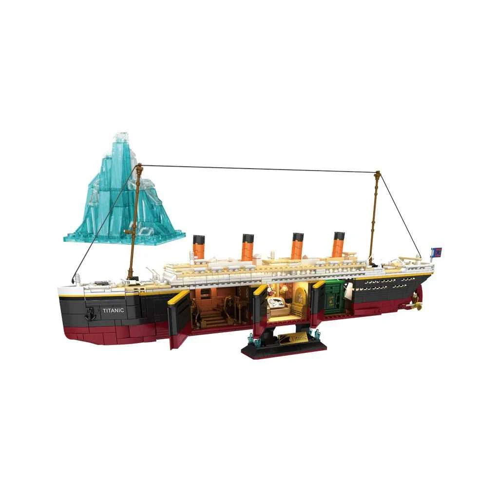 Stavebnice Lodě s ledovcem- 2288 dílků