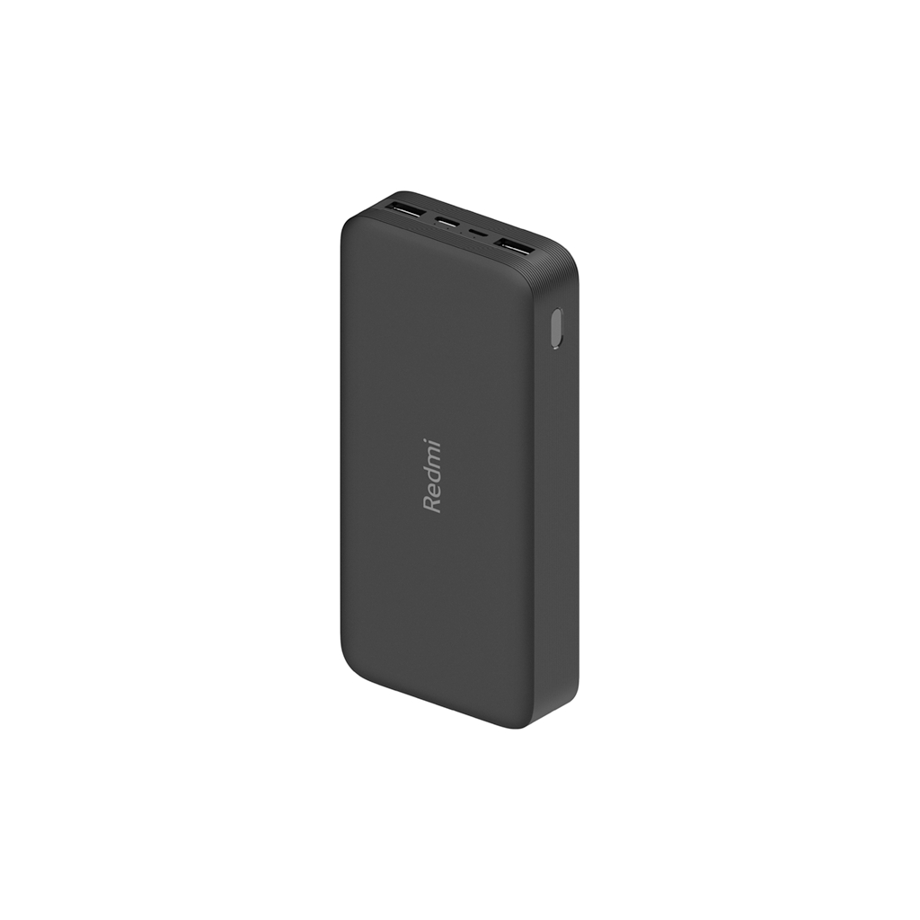 Xiaomi 20 000 mAh Redmi 18W Fast Charge Power Bank cerna black