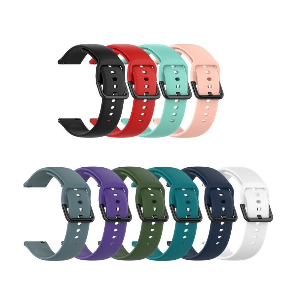 Silikonový náramek pro chytré hodinky velikost L - 20mm (Amazfit, Samsung,  Garmin, Honor, Huawei) - iStage.cz