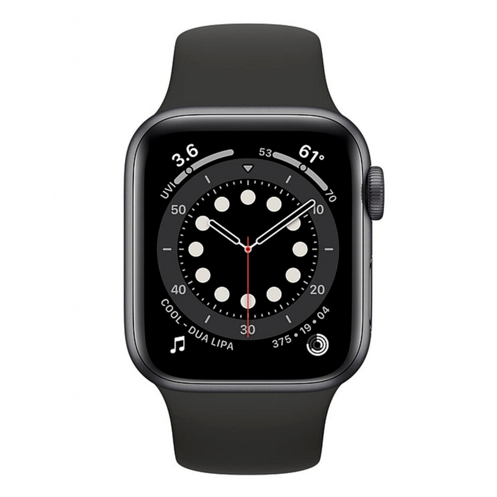 Apple Watch Series 6 44mm hliník se sportovním řemínkem cerna