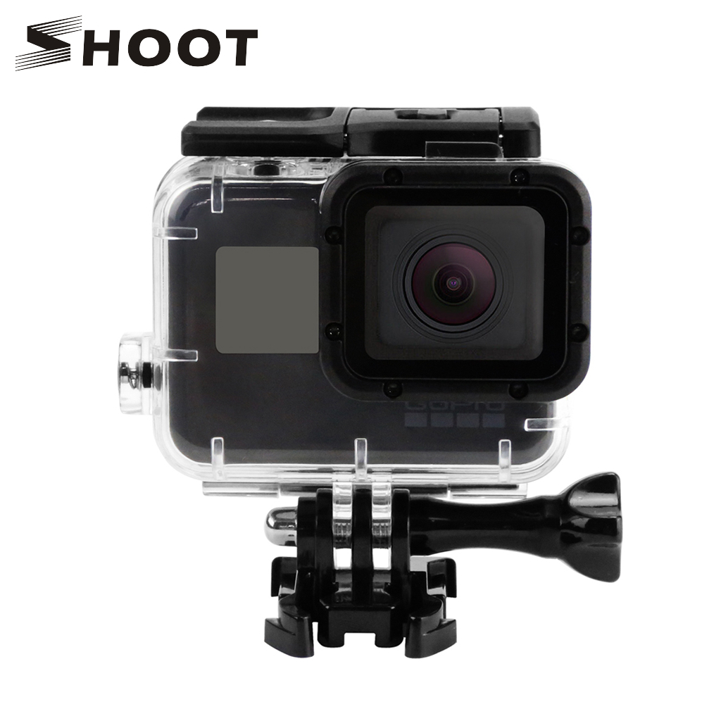 SHOOT Replacement Waterproof Housing Case for GoPro Hero5 Black Camera Go Pro Hero 5 Accessories