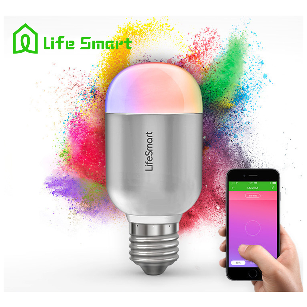 LifeSmart BLEND Light Bulb 16 Million Color Adjustable Brightness Preset Lighting Sets Create Ambience Control by