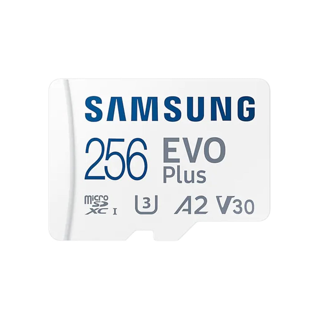 Samsung EVO Plus SDXC 256GB UHS-I (Class 10) + adaptér