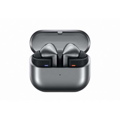 POUŽITÉ - Samsung Galaxy Buds3 Pre SM-R630 - STRIEBORNÉ