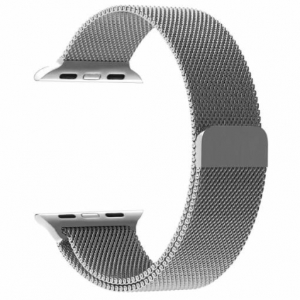 Kovový řemínek Milánský tah pro hodinky Apple Watch 45mm (44,42mm)