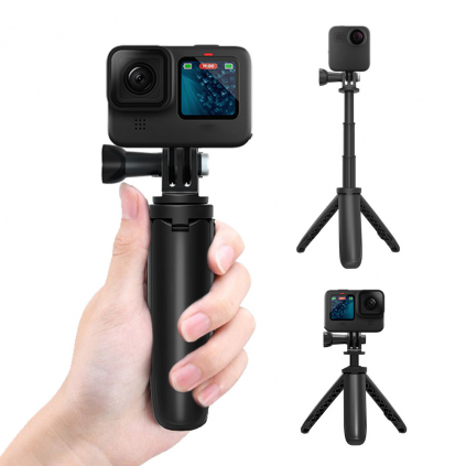 Mini voděodolný stativ a selfie tyč pro Go Pro Hero 11