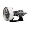 TR900 funkční turbínový motor letadla – 3D tištěný DIY model 53 cm