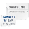 Samsung EVO Plus SDXC 256GB UHS-I (Class 10) + adaptér