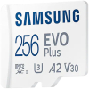 Samsung EVO Plus SDXC 256GB UHS-I (Class 10) + adaptér
