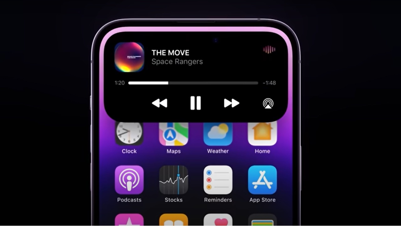 Jak používat dynamický ostrov na iPhonu 15