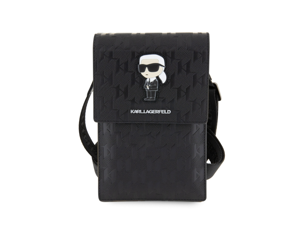 Karl lagerfeld saffiano bag top