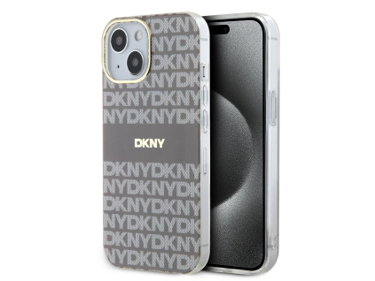 dkny pc tpu repeat pattern tonal stripe magsafe zadni kryt pro iphone 13 beige ie12861872