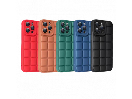 Barevný kryt s bloky a ochranou fotoaparátu pro iPhone 13 Pro Max