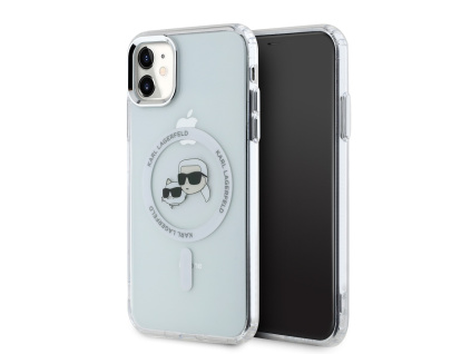 karl lagerfeld iml k ch heads metal frame magsafe zadni kryt pro iphone 11 transparent ie12994892