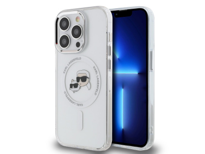 karl lagerfeld iml k ch heads metal frame magsafe zadni kryt pro iphone 15 pro transparent ie13070977