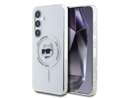 karl lagerfeld iml choupette head magsafe zadni kryt pro samsung galaxy s25 transparent ie13591345