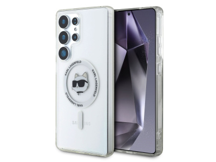 karl lagerfeld iml choupette head magsafe zadni kryt pro samsung galaxy s25 ultra transparent ie13591347