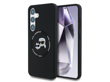 karl lagerfeld liquid silicone k ch heads magsafe zadni kryt pro samsung galaxy s25 black ie13586274