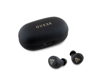 guess pu grained enc tws bezdratova sluchatka black ie13211631