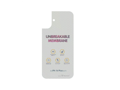 Unbreakable Membrane ultratenká fólie na zadní stranu iPhone 16/16 Plus