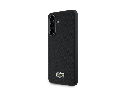 lacoste iconic petit pique woven logo magsafe zadni kryt pro samsung galaxy a56 black ie14435415