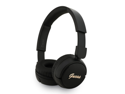 Guess Script Metal Logo Bezdrátová Sluchátka