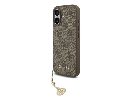 guess 4g charm zadni kryt pro iphone 17 tone on tone brown ie14339378