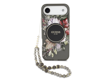 guess iml flowers strap magsafe zadni kryt pro iphone air black ie14430903