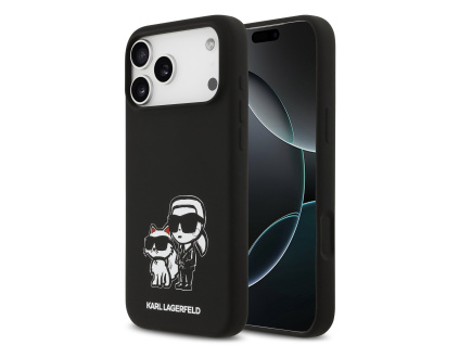 karl lagerfeld liquid silicone k ch sketch magsafe zadni kryt pro iphone 17 pro max black ie14339391