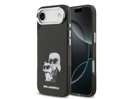karl lagerfeld iml aquarelle karl and choupette zadni kryt pro iphone air black ie14438941